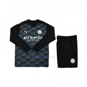 Maillot de Foot Manchester City Gardien Domicile 2020-21 Manches Longues - Enfant